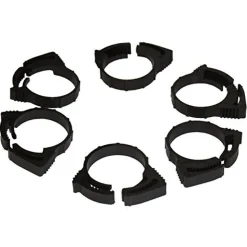 Two Little Fishies Ratchet Clip Plastic Hose Clamp Set - 3/4" - 6 pk