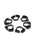 Two Little Fishies Ratchet Clip Plastic Hose Clamp Set - 1/2" - 6 pk
