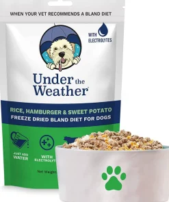Under the Weather Hamburger, Rice & Sweet Potato Freeze-Dried Dog Food - 6 oz