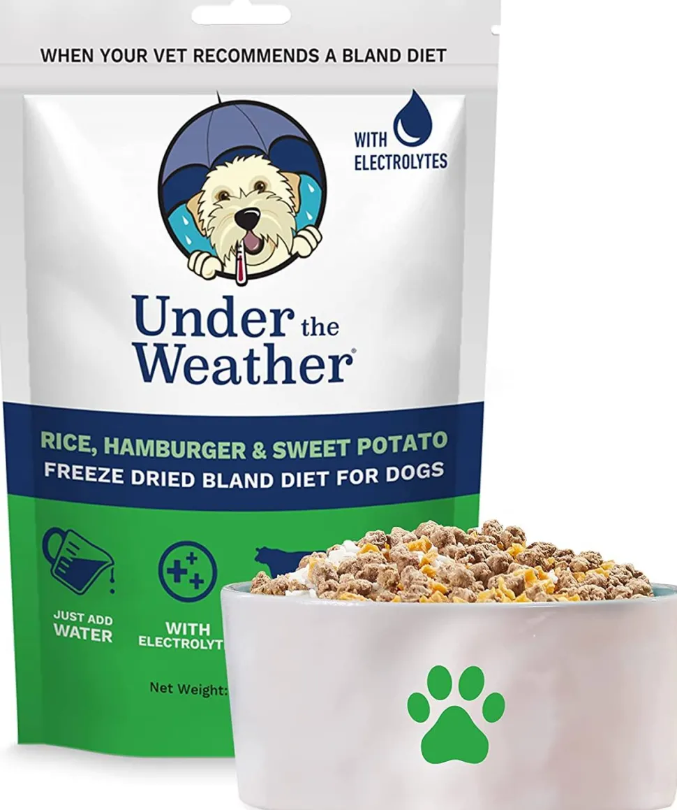 Under the Weather Hamburger, Rice & Sweet Potato Freeze-Dried Dog Food - 6 oz