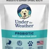 Under the Weather Probiotic Chewy Dog Supplements - 60 Count