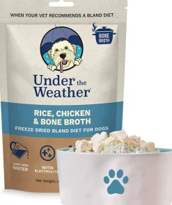 Under the Weather Rice, Chicken & Bone Broth Freeze-Dried Dog Food - 6.5 oz