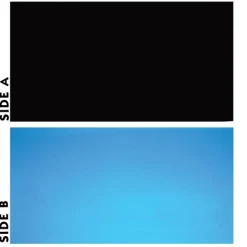 Underwater Treasures Black/Blue Reversible Background - 20" - Sold by the Foot - 50 Feet