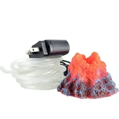 Underwater Treasures Bubbling LED Volcano - Small