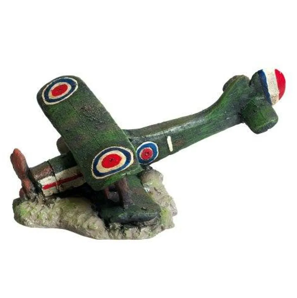 Underwater Treasures Downed Bi-Plane - Medium