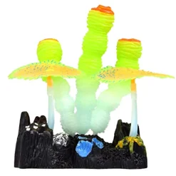 Underwater Treasures Glow Action Sponge and Carpet Corals - Yellow