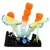 Underwater Treasures Glow Action Sponge and Carpet Corals - Orange