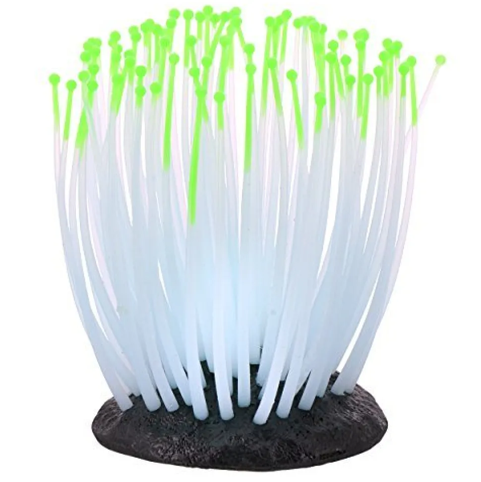 Underwater Treasures Glowing Anemone - Green - Small