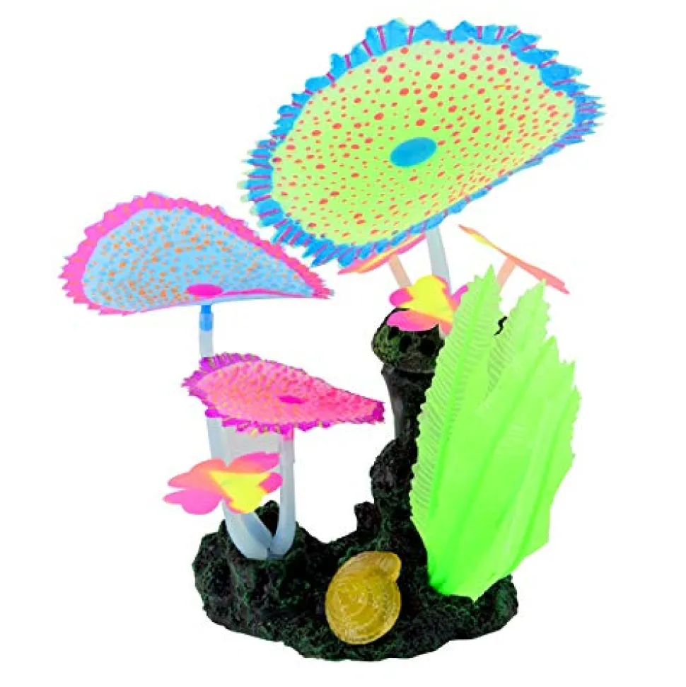 Underwater Treasures Glow Action Bubbling Carpet Coral Garden - Green