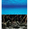Underwater Treasures Oceanscape/Mystic Lake Reversible Background - 18" - Sold by the Foot - 50 Feet