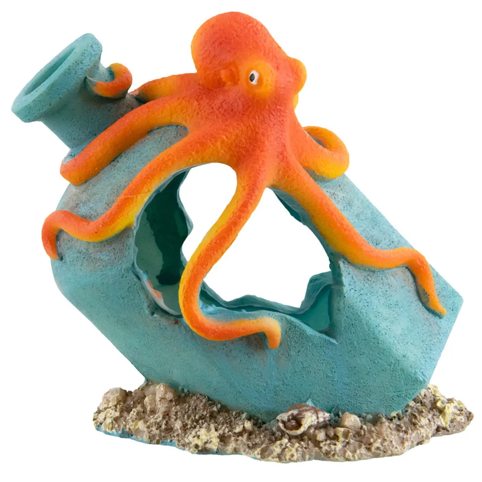 Underwater Treasures Octopus On A Jug