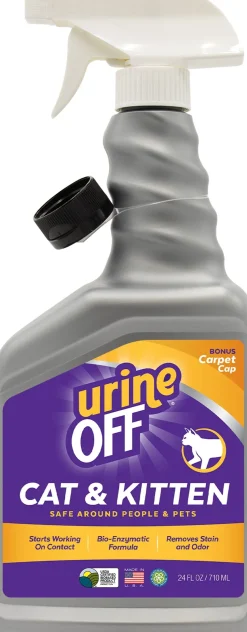 Urine Off Cat Hard Surface Spray-Carpet Applicator for Pets - 24 Oz