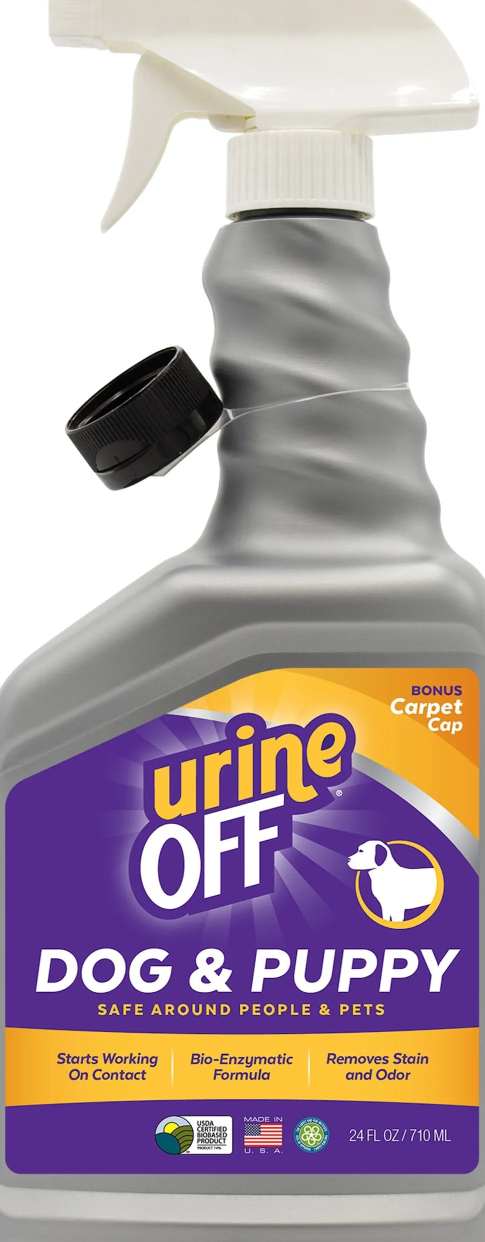 Urine Off Dog Hard Surface Spray-Carpet Applicator for Pets - 24 Oz
