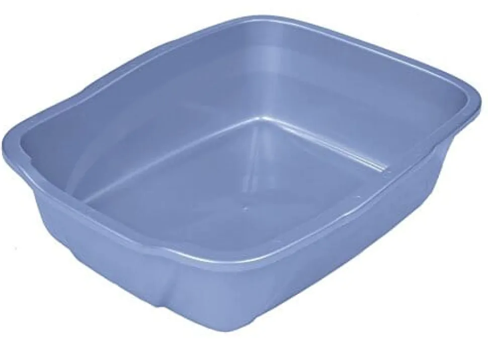 Van Ness Cat Litter Pan - Blue - Giant