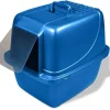 Van Ness Enclosed Cat Litter Pan - Blue - X tr Giant
