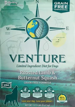 Venture Limited Ingredient Diet Grain-Free Dry Dog Food - Lamb - 12.5 Lbs