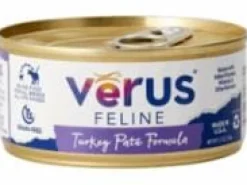 Verus Grain-Free Turkey Canned Cat Food - 5.5 oz Cans - Case of 24