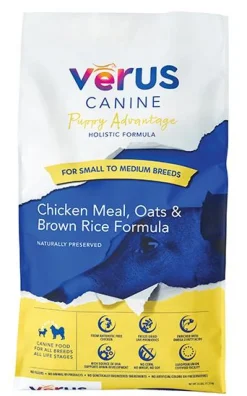 Verus Puppy Advantage (Chicken) Dry Dog Food - 25 lb Bag