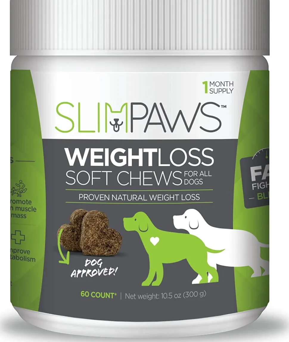Vetality Slim Paws Weight Loss Soft Chews for All Dogs - Chicken - 60 Count