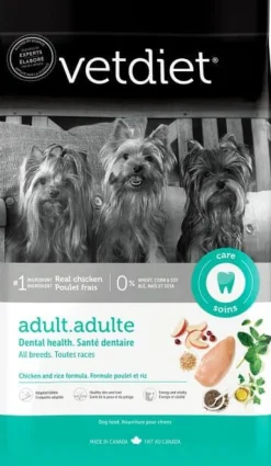 Vetdiet Adult Dental Care All Breed Chicken & Rice Formula