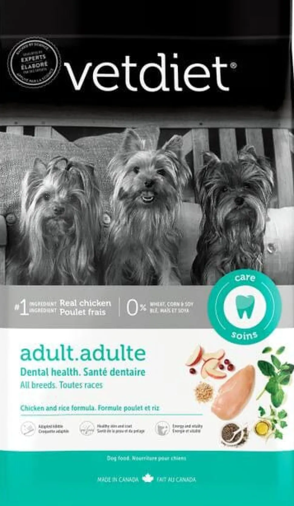 Vetdiet Adult Dental Care All Breed Chicken & Rice Formula