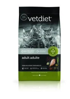Vetdiet Chicken & Rice Formula Adult Dry Cat Food