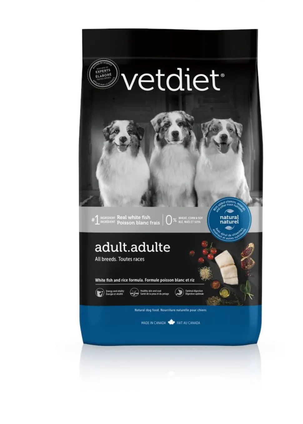 Vetdiet DF Whitefish & Rice Dry Dog Food
