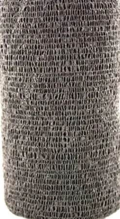 Vetrap Bandaging Tape - Black - 4 In X 5 Yd - 18 Pack
