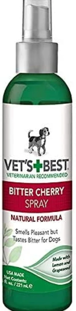 Vet's Best Bitter Cherry Spray for Dogs & Cats Training Aid - 7.5 oz