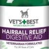 Vet's Best Cat Lube Hairball & Digestive Aid Cat Supplements - 60 Tablets