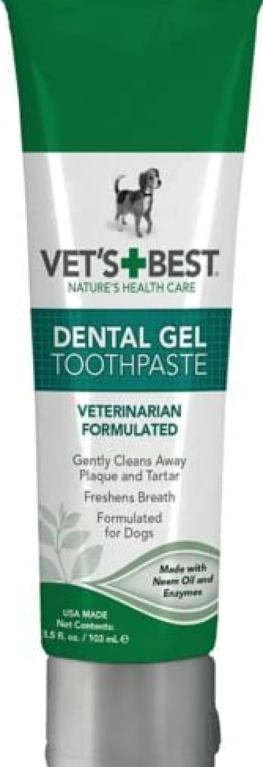 Vet's Best Dental Care Tooth Gel Dog Toothpaste - 3.5 oz