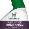 Vet's Best Flea and Tick Home Spray for Cats - 32 Oz