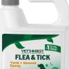 Vet's Best Natural Yard & Kennel Dog Flea and Tick Spray - 32 oz