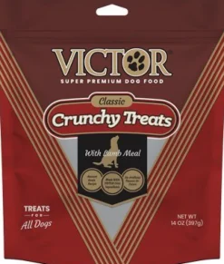 Victor Crunchy Dog Treats with Lamb - 14 oz