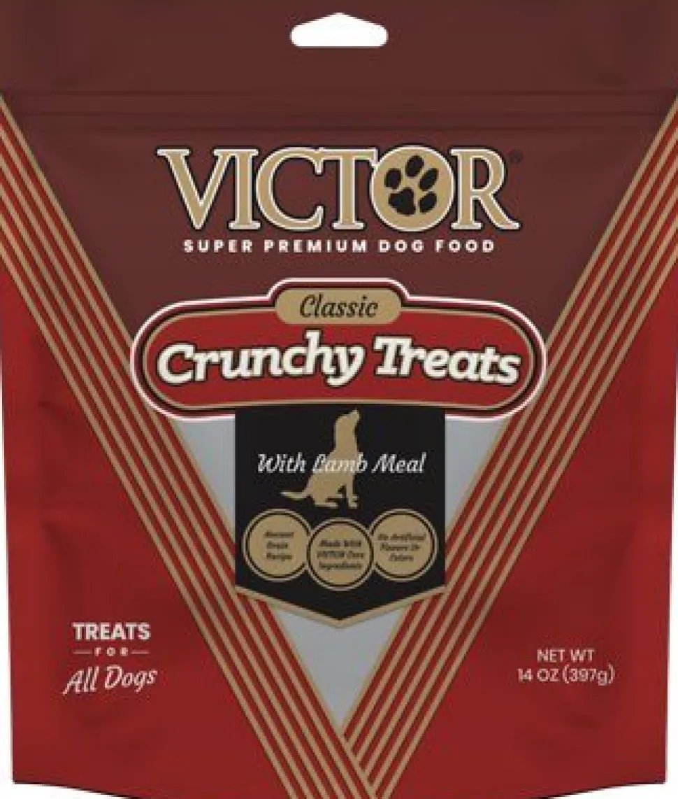 Victor Crunchy Dog Treats with Lamb - 14 oz