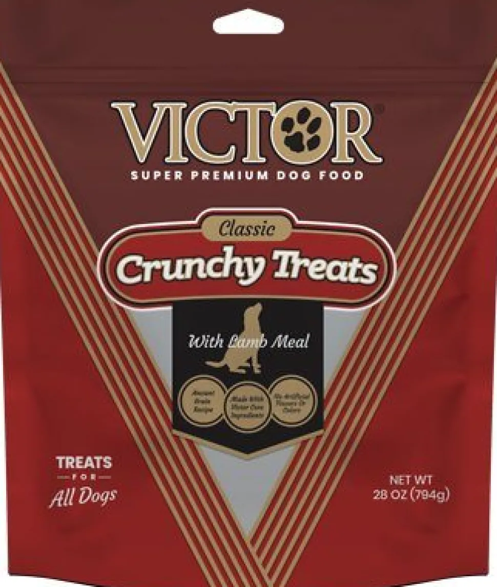 Victor Crunchy Dog Treats with Lamb - 28 oz
