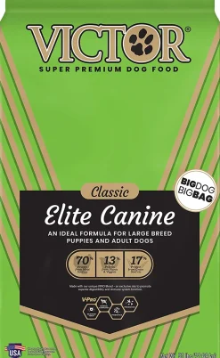 Victor Elite Canine Dry Dog Food - 50 lb Bag