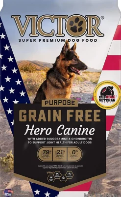 Victor Grain Free Hero Formula Dry Dog Food - 30 lb Bag