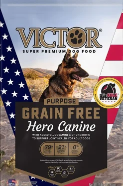 Victor Grain Free Hero Formula Dry Dog Food - 5 lb Bag