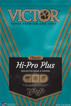 Victor Hi-Pro Plus Formula Dry Dog Food - 15 lb Bag