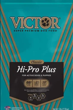 Victor Hi-Pro Plus Formula Dry Dog Food - 5 lb Bag