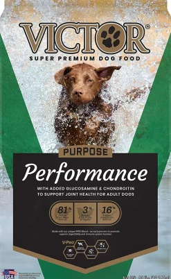 Victor Performance Formula Dry Dog Food - 40 lb Bag