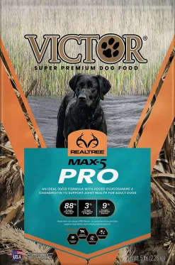 Victor Realtree Max-5 Pro Dry Dog Food - 5 lb Bag
