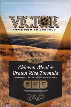 Victor Select Chicken & Rice with Lamb Formula Dry Dog Food - 5 lb Bag