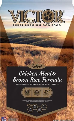 Victor Select Chicken & Rice with Lamb Formula Dry Dog Food - 40 lb Bag