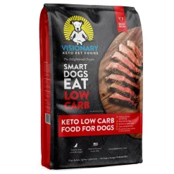 Visionary Pet Beef Recipe Dry Low Carb Keto Food For Dogs