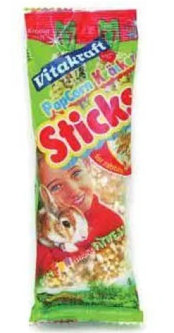 Vitakraft Crunch Sticks - Popped Grains & Honey Flavor Rabbit Treat - 3 oz