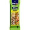 Vitakraft Crunch Sticks - Popped Grains & Apple/Orange Variety Pack Treat - 2.5 oz