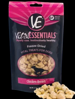 Vital Essentials Chicken Breast Freeze-Dried Dog Treats - 2.1 Oz