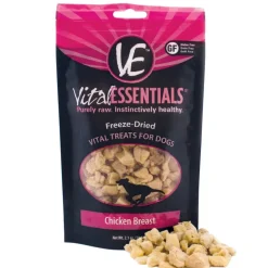 Vital Essentials Freeze Dried Chicken Breast Vital Treats for Dogs